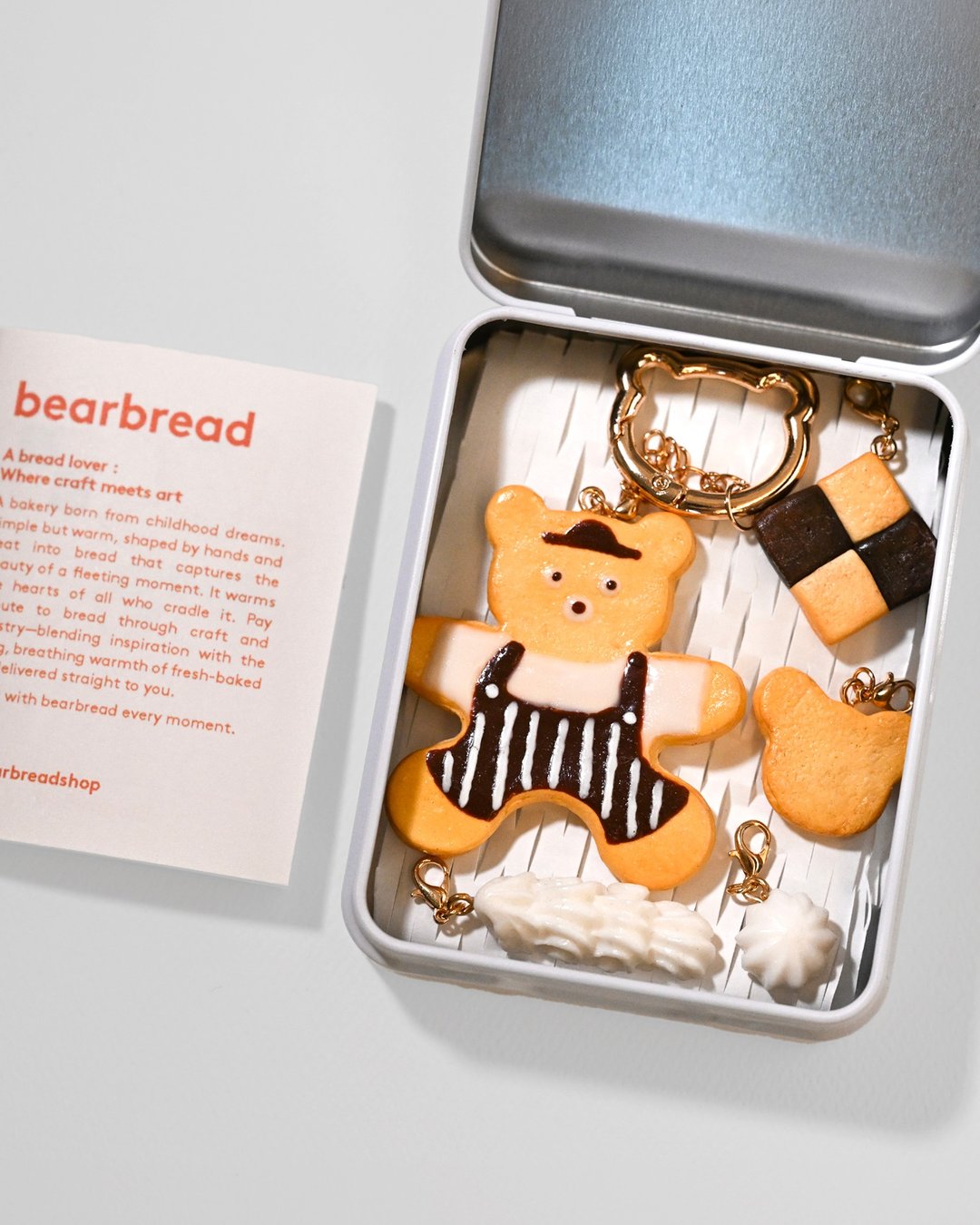 熊罐曲奇 盲罐 曲奇匙扣自由配 .bearbread. - 钥匙链/钥匙包 - 树脂 