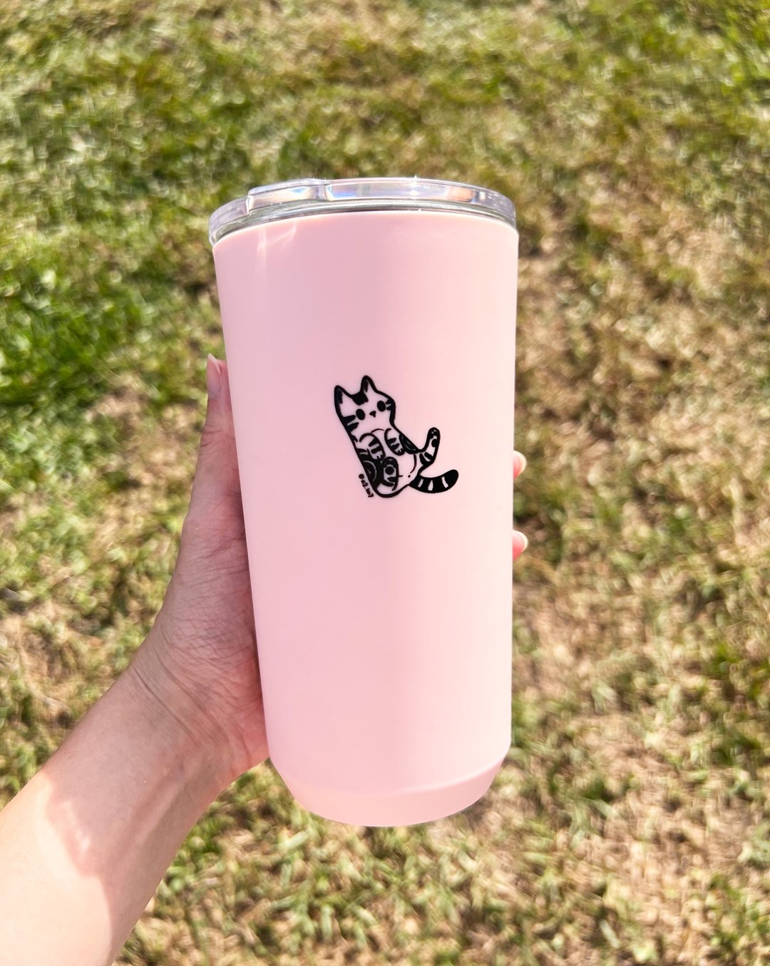 躺着是兴趣 环保随行杯 - 保温瓶/保温杯 - 不锈钢 粉红色