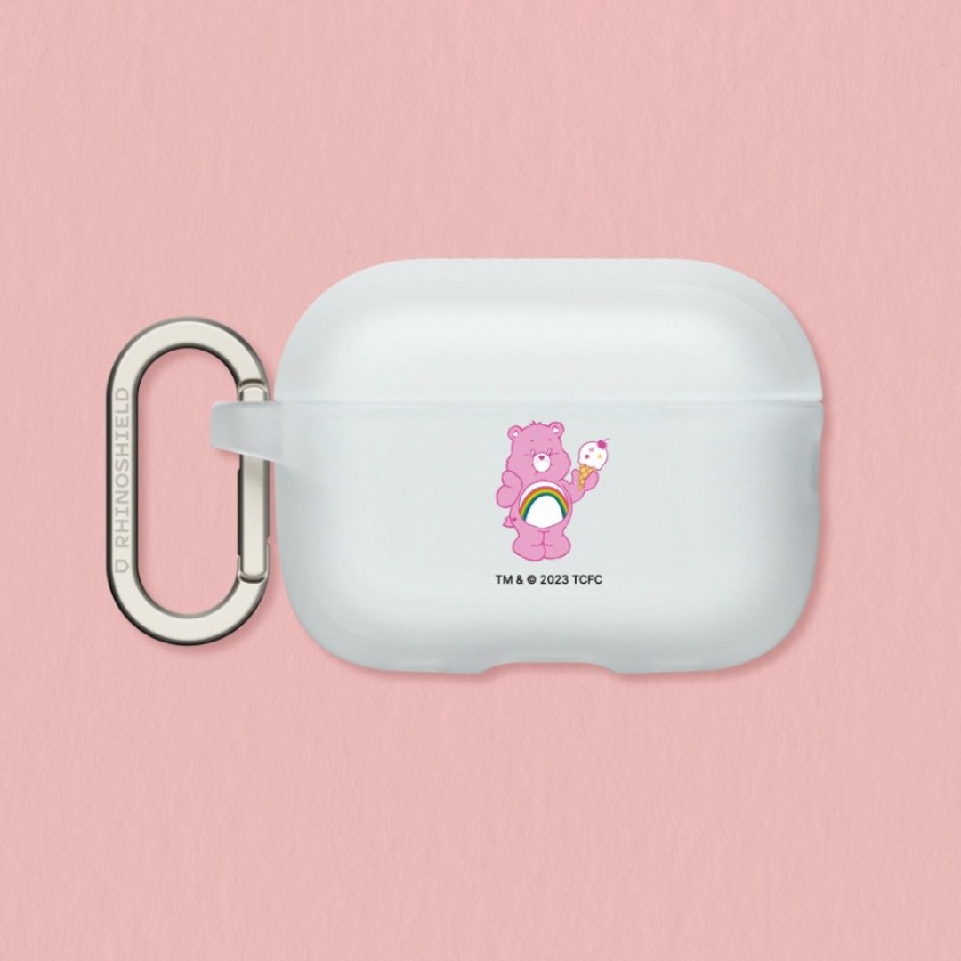 Airpods 防摔耳机保护壳∣Care Bears/Cheer Bear - 耳机收纳 - 塑料 多色
