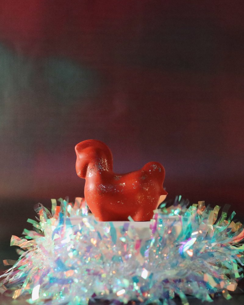 环保永续材/圣诞小马- 嫣红 - 收纳用品 - 环保材料 红色