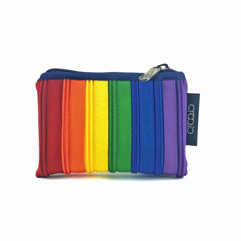 饼干零钱包【彩虹】 - 零钱包 - 聚酯纤维 多色