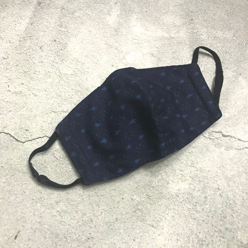 Sienna蚕丝里立体口罩(童用) - 口罩 - 棉．麻 灰色