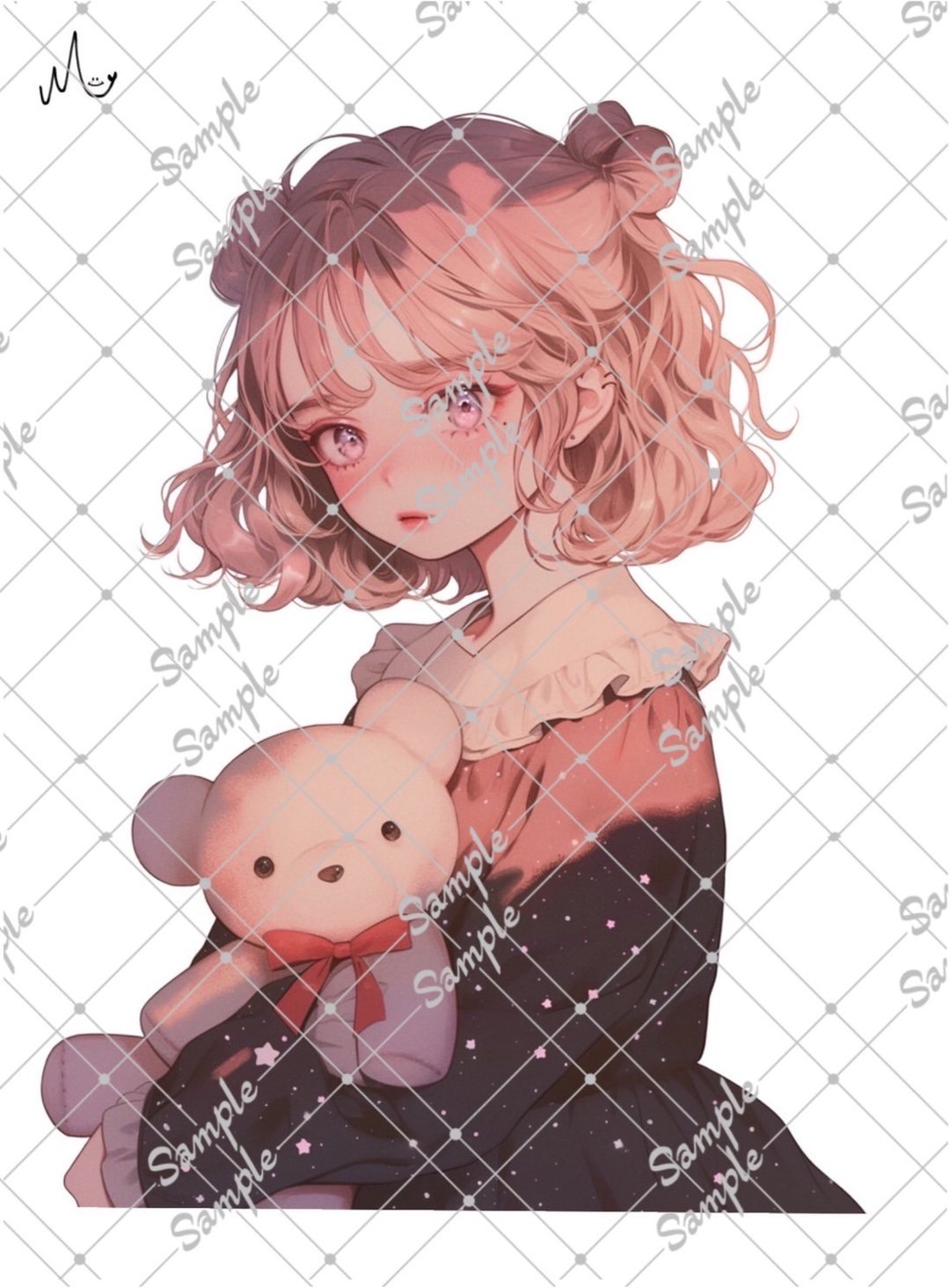 原创人物贴纸 9月新款 - 贴纸 - 纸 