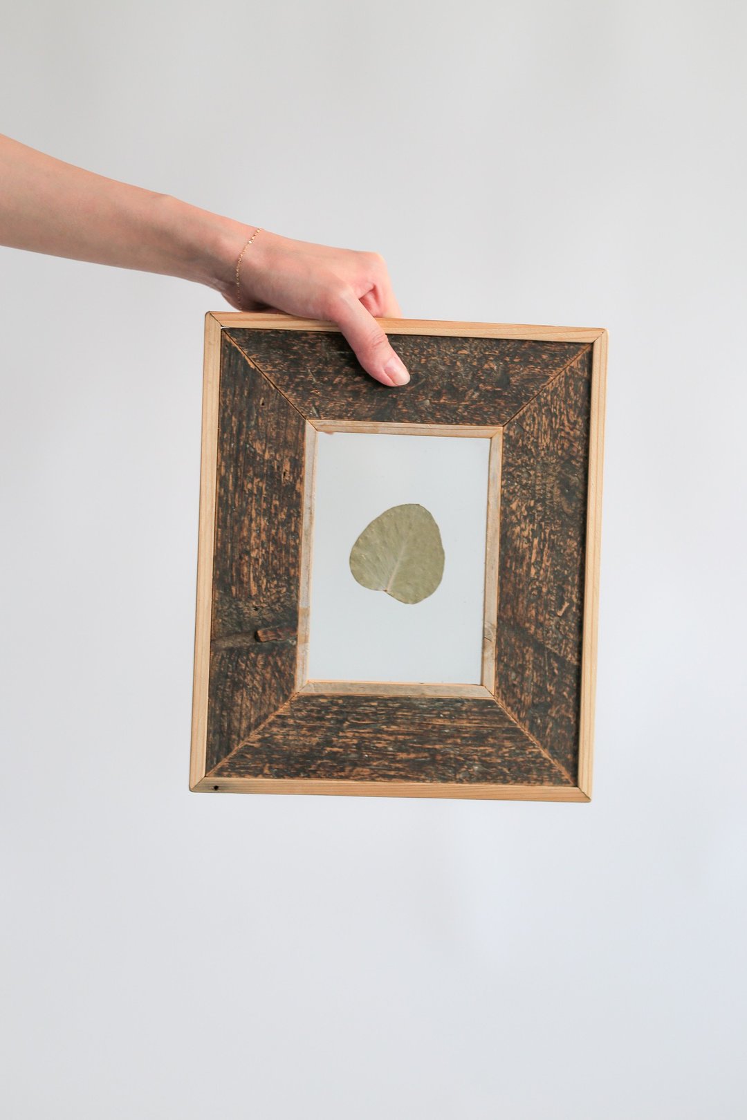 Botanical frame - 干燥花/捧花 - 木头 