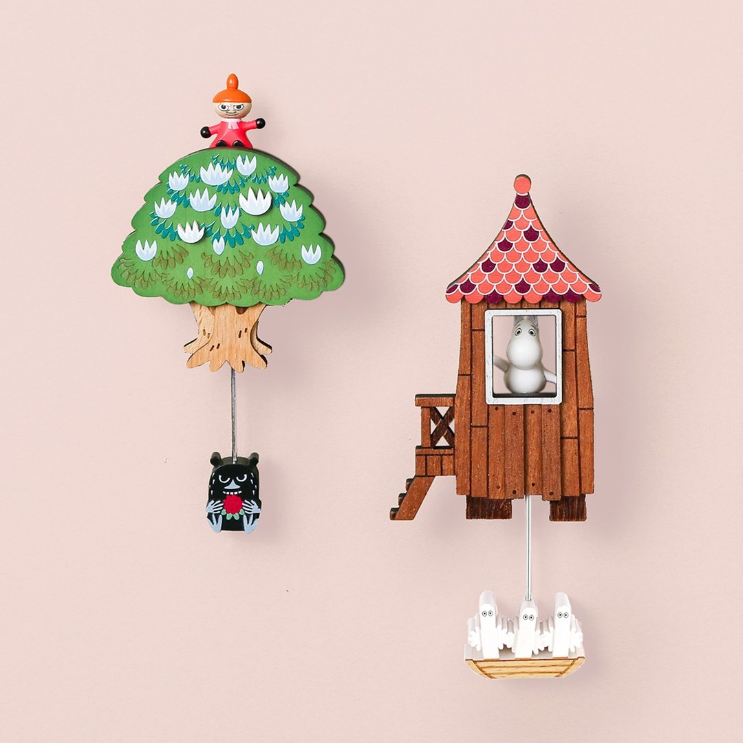 【噜噜米/小不点】Moomin 磁铁 木趣吸铁摆饰 | Wooderful life - 摆饰 - 木头 多色