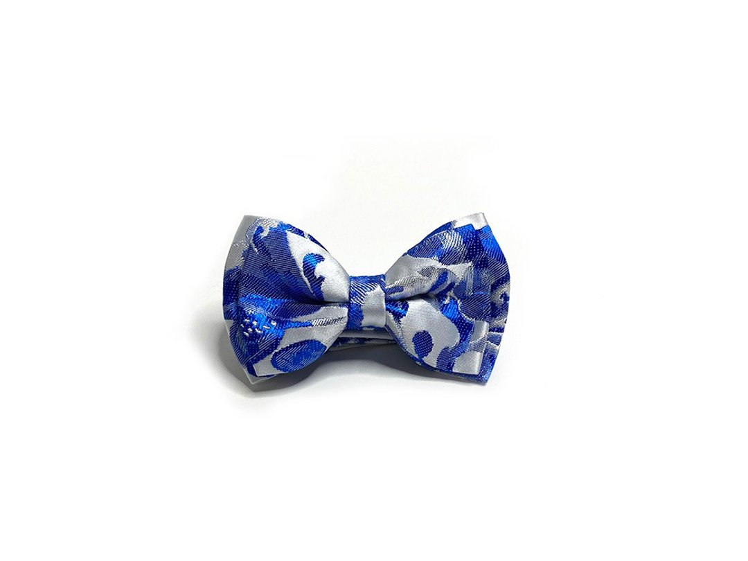 青花瓷 领结 Bow ties - 领结/领巾 - 其他材质 白色