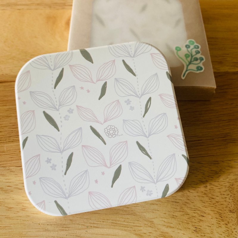 椿暖杯垫no.D01 : 轻旅行。 - 杯垫 - 陶 白色