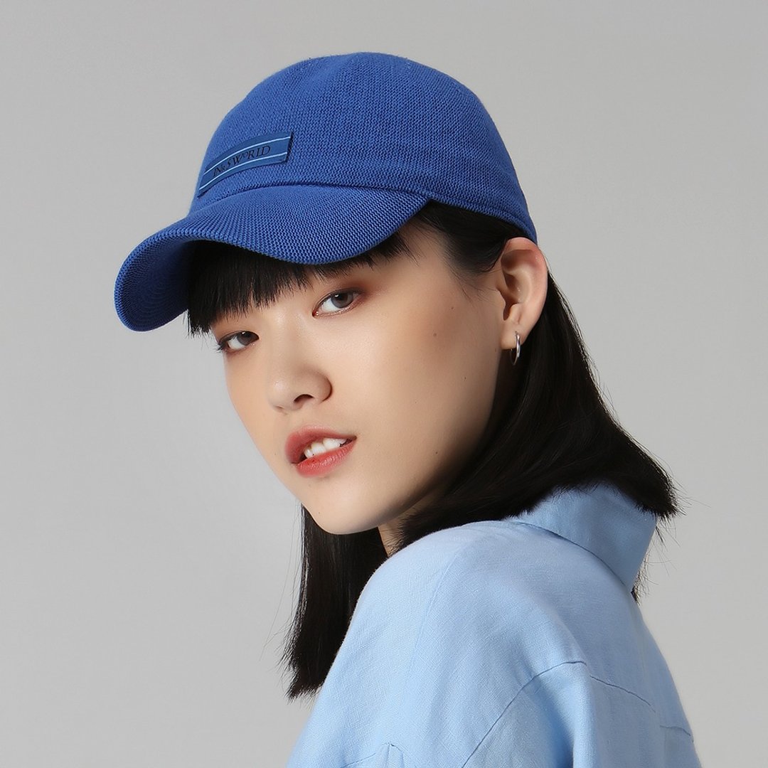 五折出清 多色休闲定型棒球帽-蓝色 不可调节 适合55-60cm头围 - 帽子 - 棉 蓝色