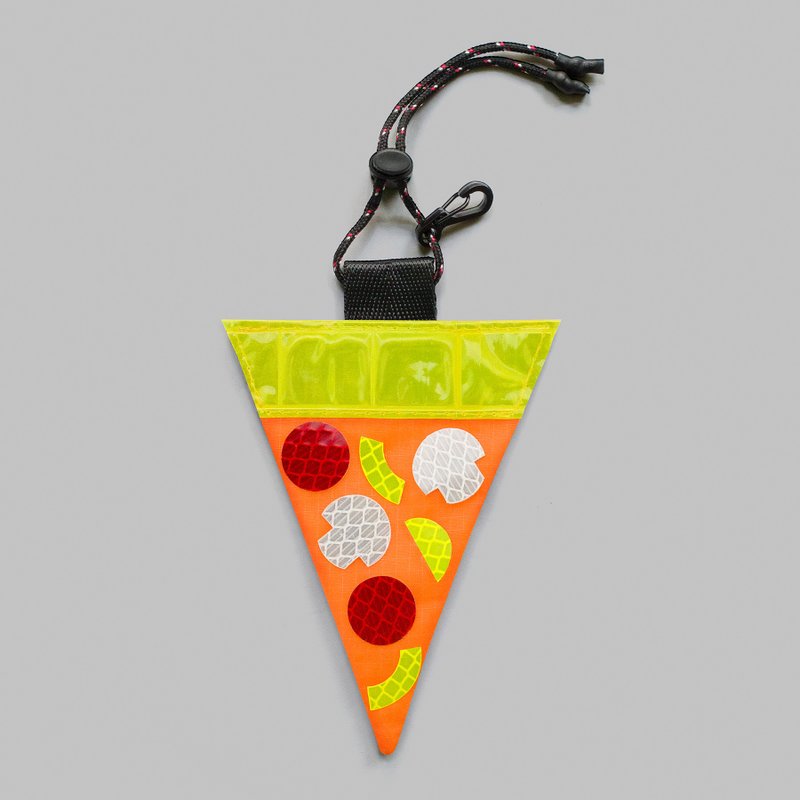 手作反光咸派-洋葱香菇口味  夜间反光吊饰  安全上路 - 自行车/周边 - 防水材质 橘色