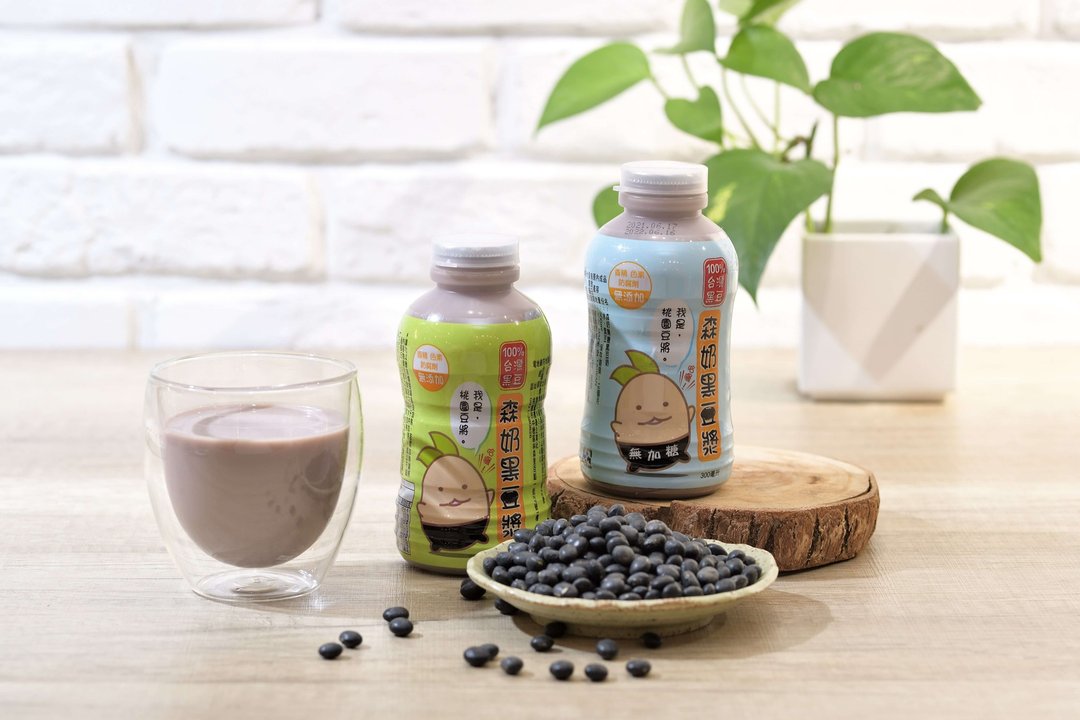【微糖】森奶黑豆浆-330ml*12入 - 奶类/豆浆 - 塑料 