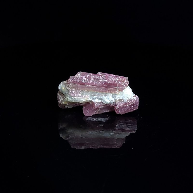 【粉红碧玺】 - 962 - 其他 - 水晶 黑色