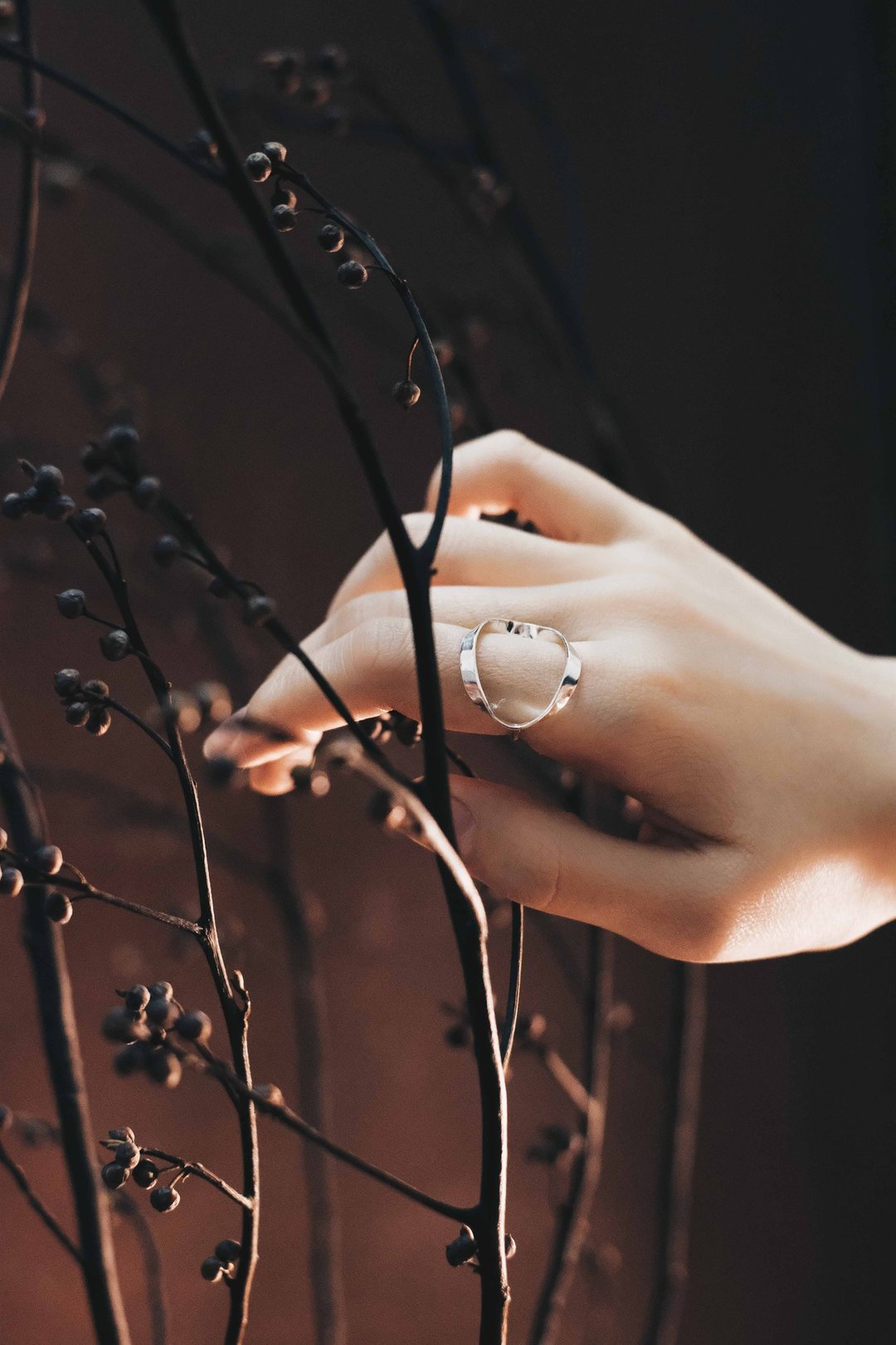 Twisted Silver Ring 定制礼物 - 戒指 - 其他金属 银色