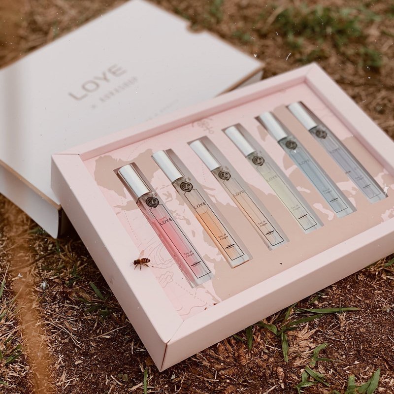【LOYE乐妍】彩虹香水6入礼盒组 送礼首选 - 香水/香膏 - 其他材质 透明