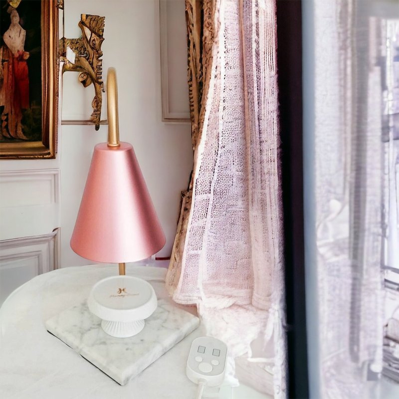 生日礼物香氛灯圣诞节礼物@买1送4|智能定时暖灯现货 - 香薰/精油/线香 - 其他金属 粉红色