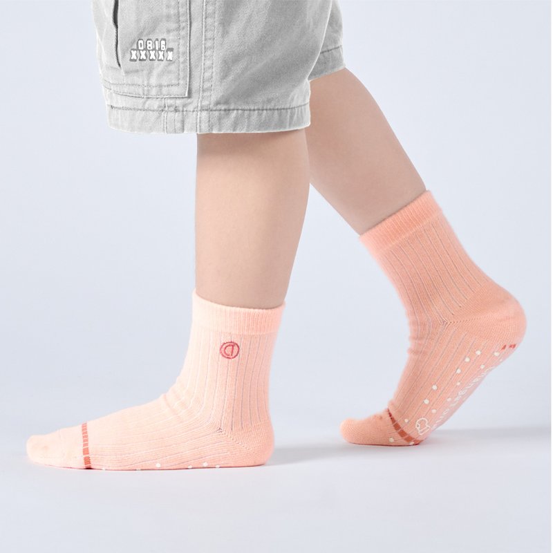 Bloom 中筒童袜 - 粉 (1y-9y) - 袜子 - 棉．麻 粉红色