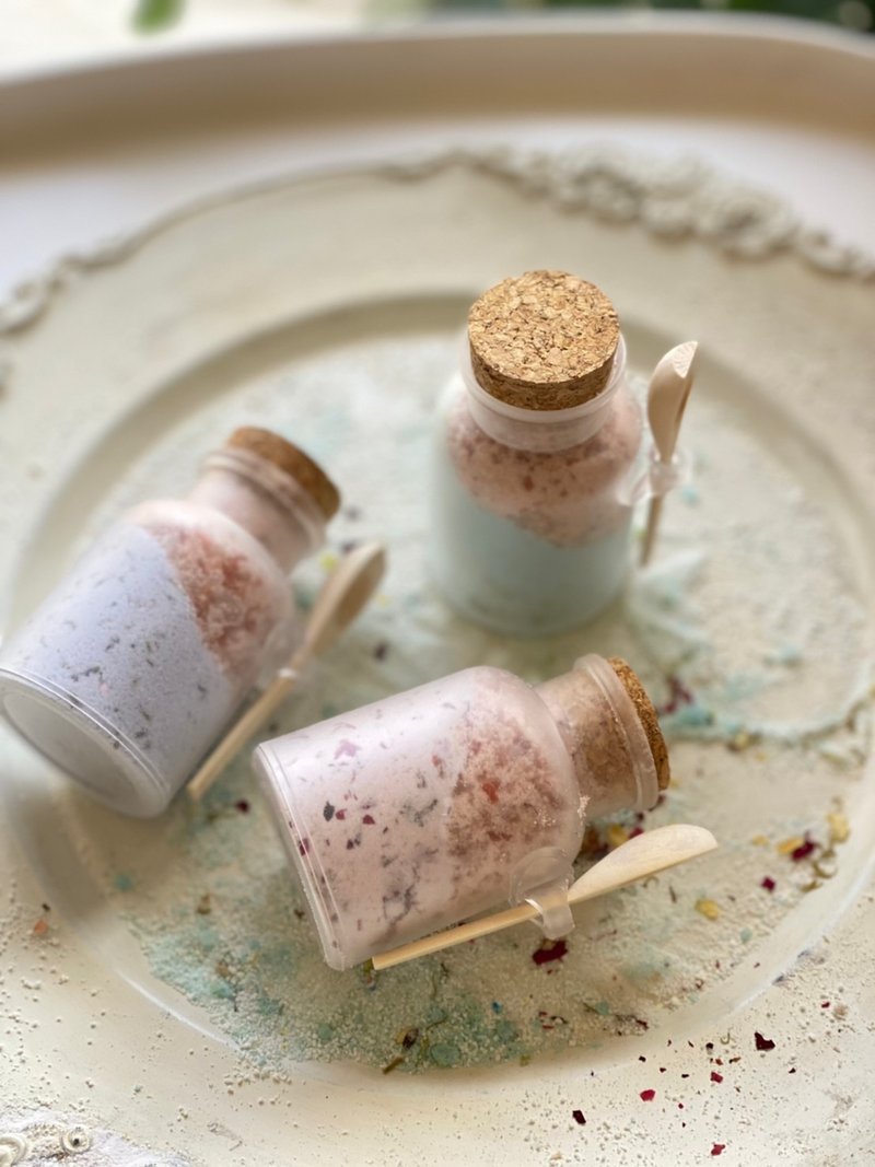 【 浴 放松手作之旅】泡澡球 沐浴盐 香氛精油/双人体验课程 - 蜡烛/香氛 - 其他材质 