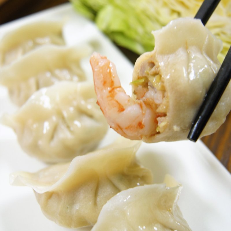手工甘蓝鲜虾水饺20入【无添加】 - 熟食小吃 - 其他材质 白色