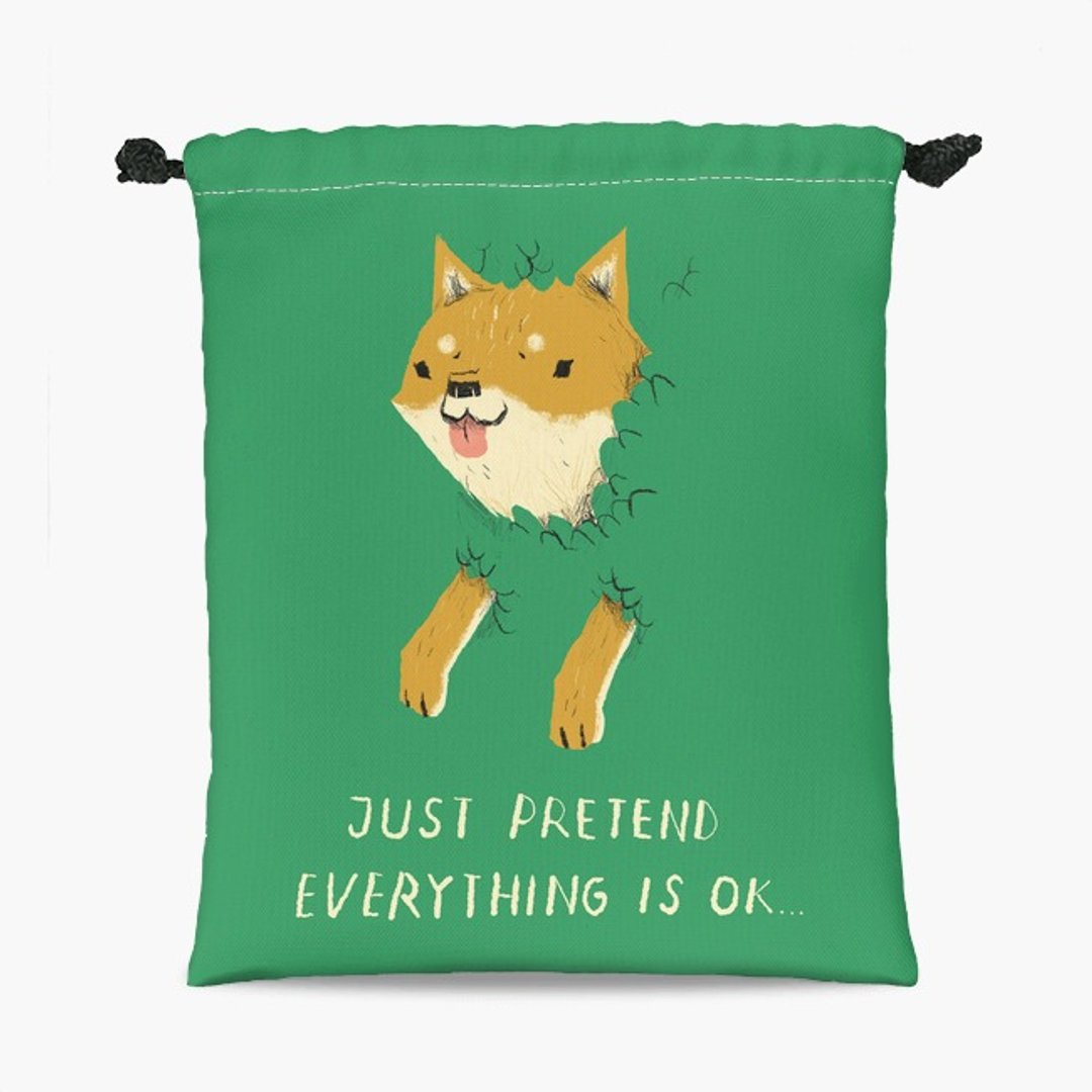 Drawstring Pouch - 束口袋 - bush shiba - 化妆包/杂物包 - 其他材质 