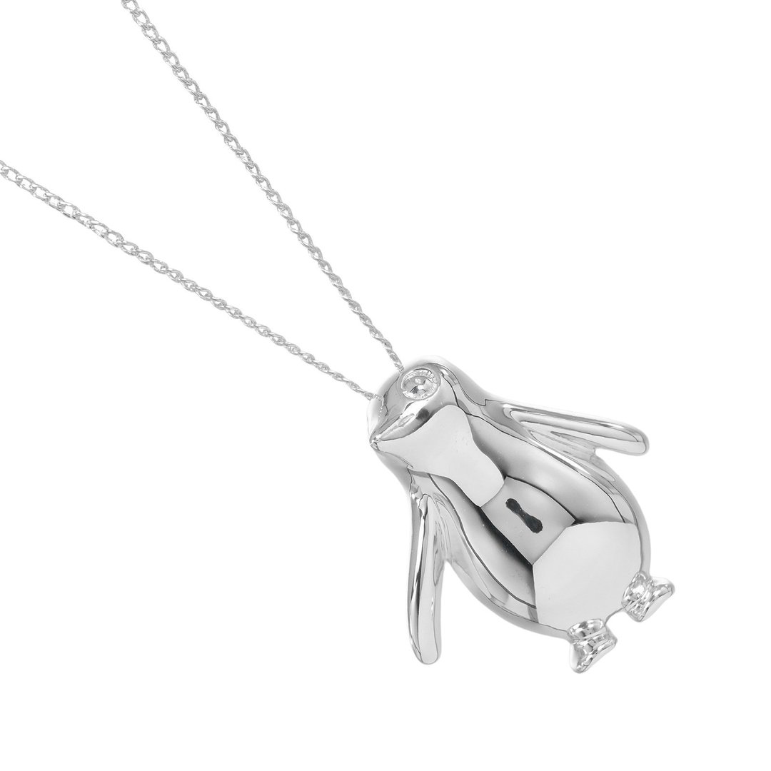 【日本直送】蒂芙尼 TIFFANY&Co. 企鹅 项链 银 925 女仕【二手】 - 项链 - 银 银色