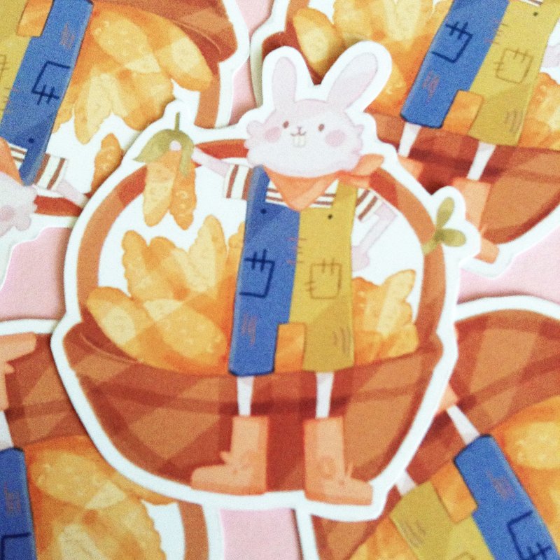 手绘插画大贴纸_森林好朋友BABYRUN - 卡片/明信片 - 纸 