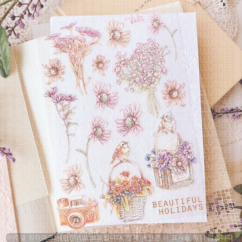 经典棕色 / 雾面PET贴纸 - 贴纸 - 塑料 