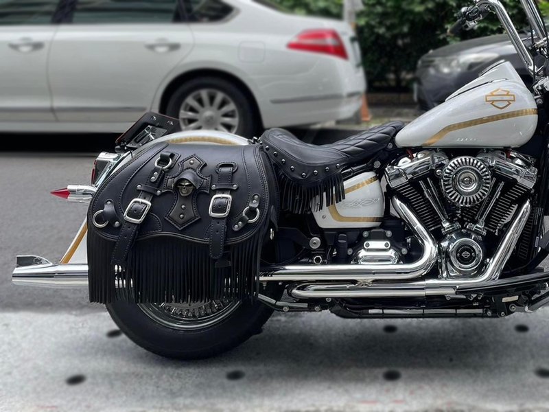 重机马鞍包 - 其他 - 真皮 咖啡色