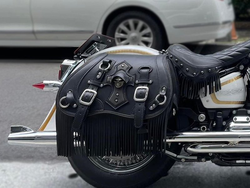 重机马鞍包 - 其他 - 真皮 黑色