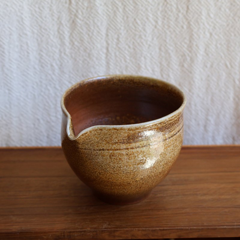 古画 柴烧陶茶海 - 茶具/茶杯 - 陶 咖啡色