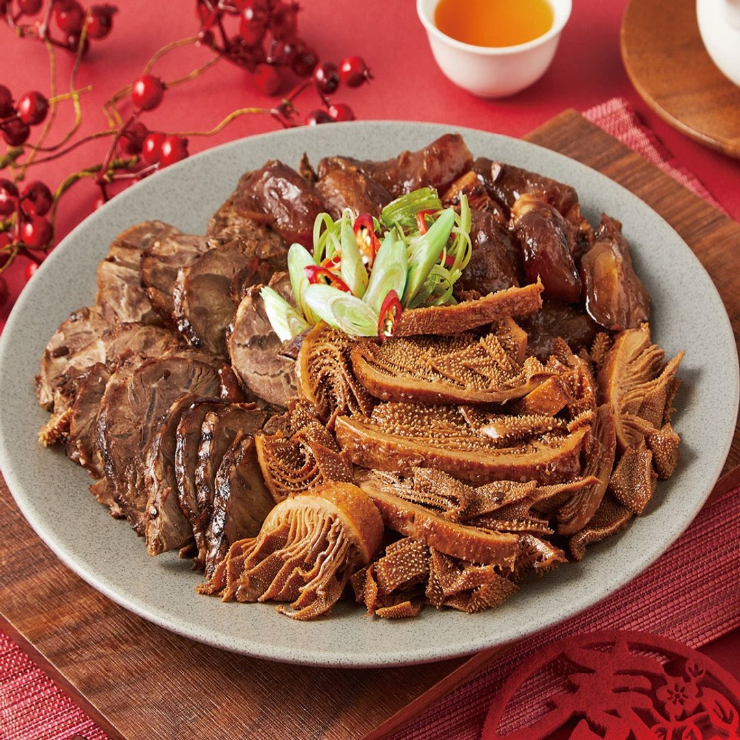 (预购)【台北晶华酒店】香卤牛三宝-450g(固形物300g) - 其他 - 其他材质 红色