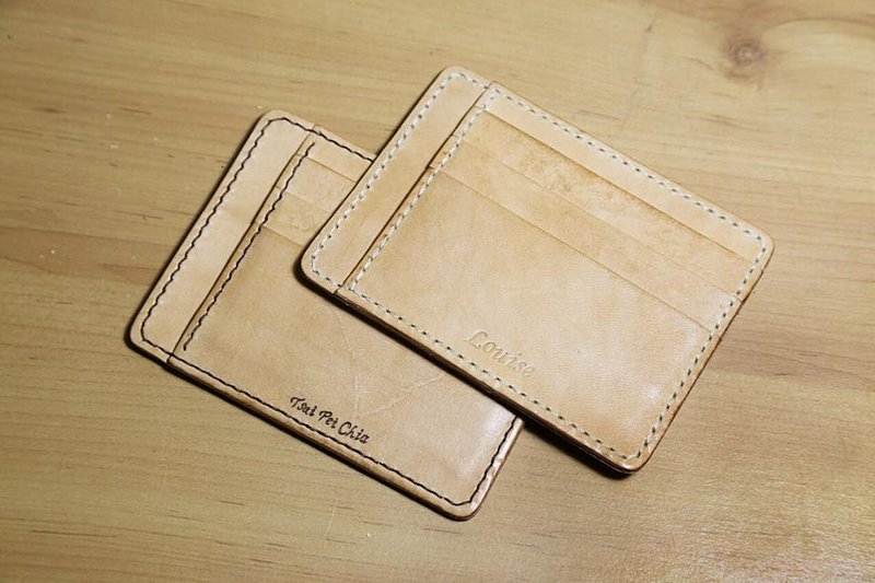 艺创小间 | 植鞣革钞票夹卡夹零钱包 情人节 礼物 - 皮夹/钱包 - 真皮 