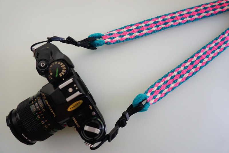 相机背带 双边宽孔 手机斜背带 - 相机背带/脚架 - 棉．麻 多色