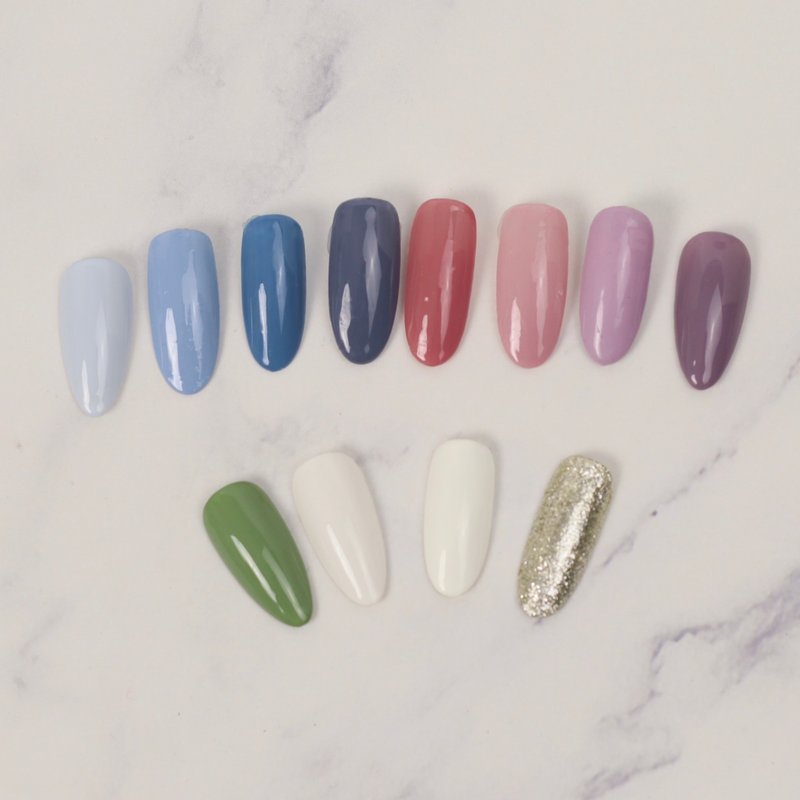 宅。美甲。单色 - 指甲油/指甲贴 - 其他材质 