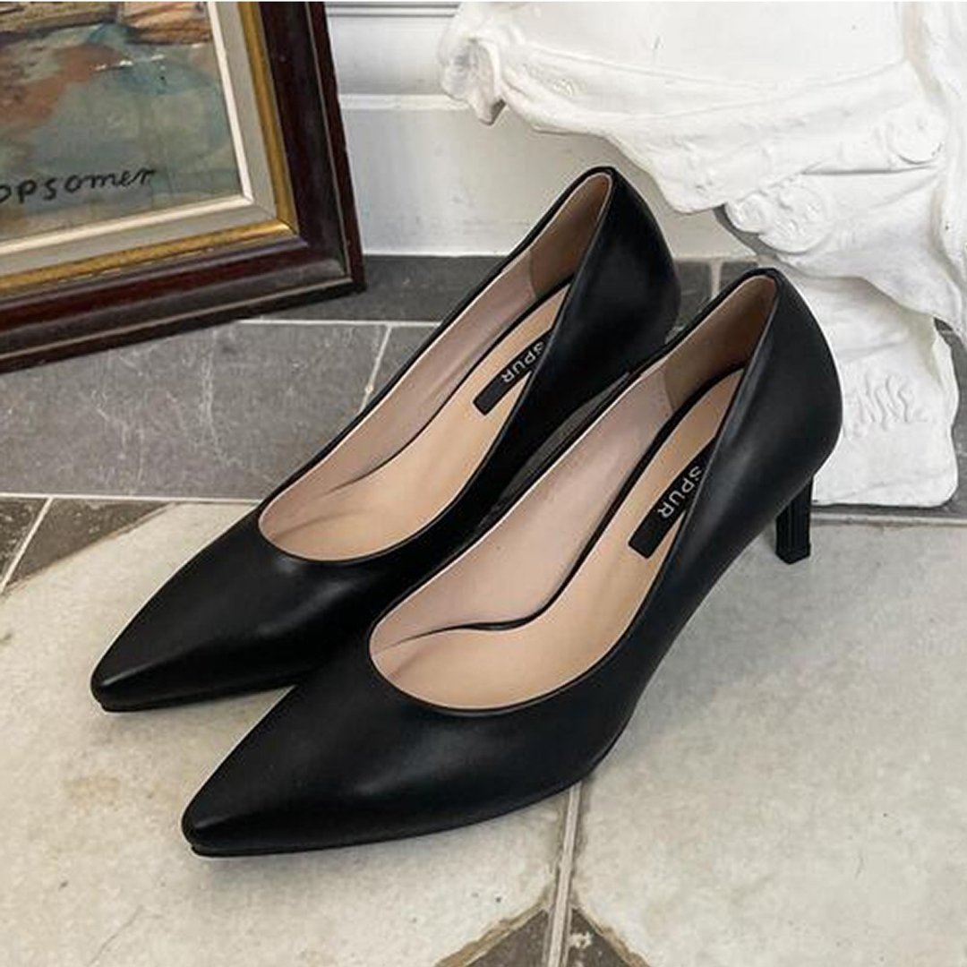 PRE-ORDER SPUR 高跟鞋 SS8015 (Black) - 其他女款皮鞋 - 其他材质 
