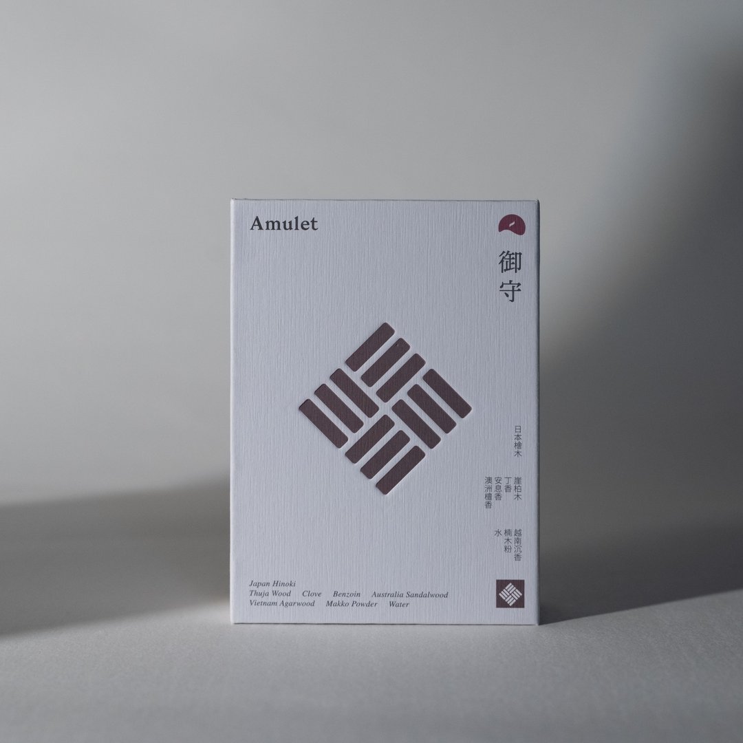 【香港线香】御守 Amulet、日本桧木 - 香薰/精油/线香 - 木头 白色