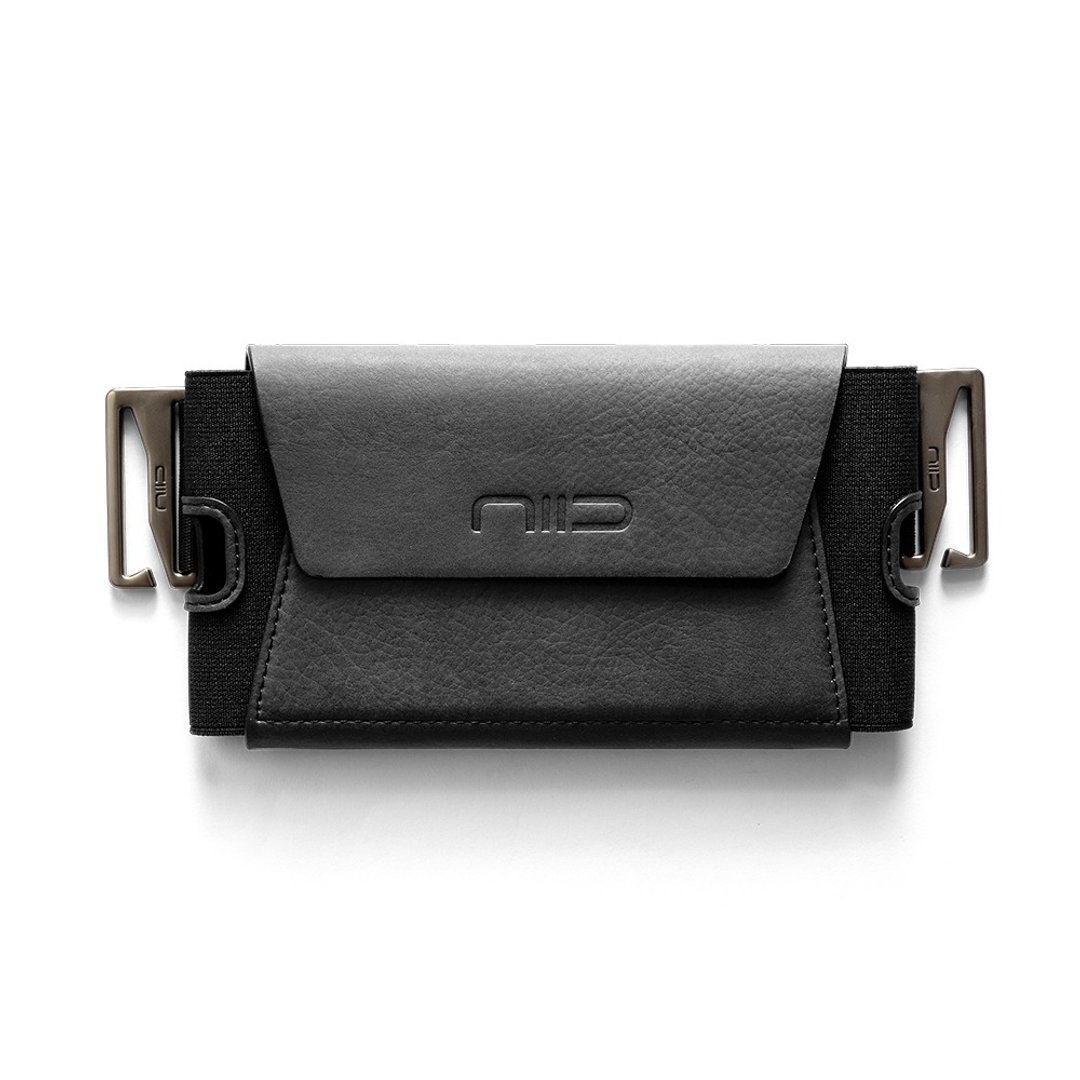 【NIID 官方直营】Cellphone Pouch CP 手机收纳套 - 侧背包/斜挎包 - 聚酯纤维 黑色