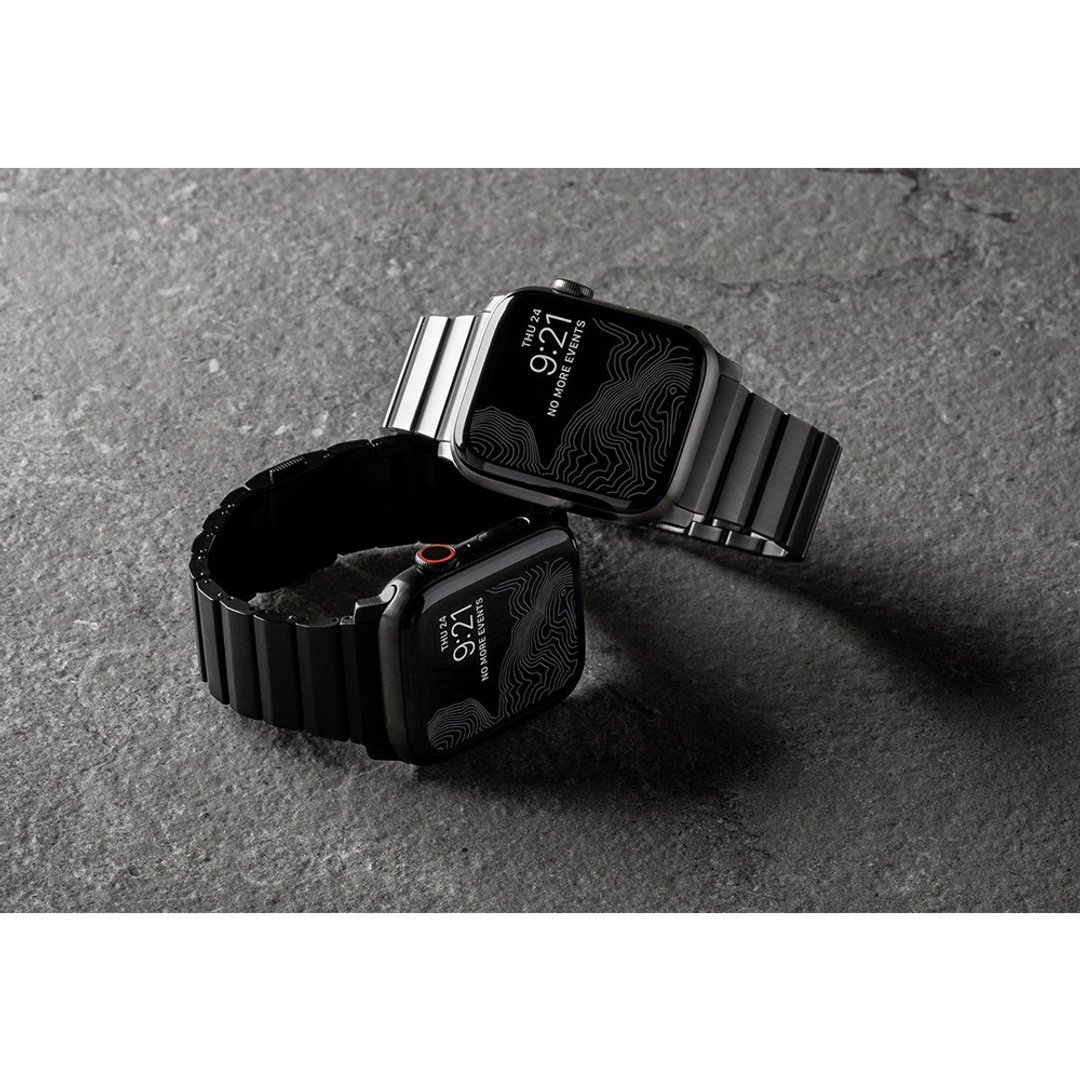 【美国NOMAD】Apple Watch 钛金属表带2021新款-49/45/44/42mm - 表带 - 贵金属 黑色