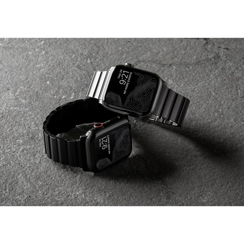 【美国NOMAD】Apple Watch 钛金属表带2021新款-49/45/44/42mm - 表带 - 贵金属 黑色