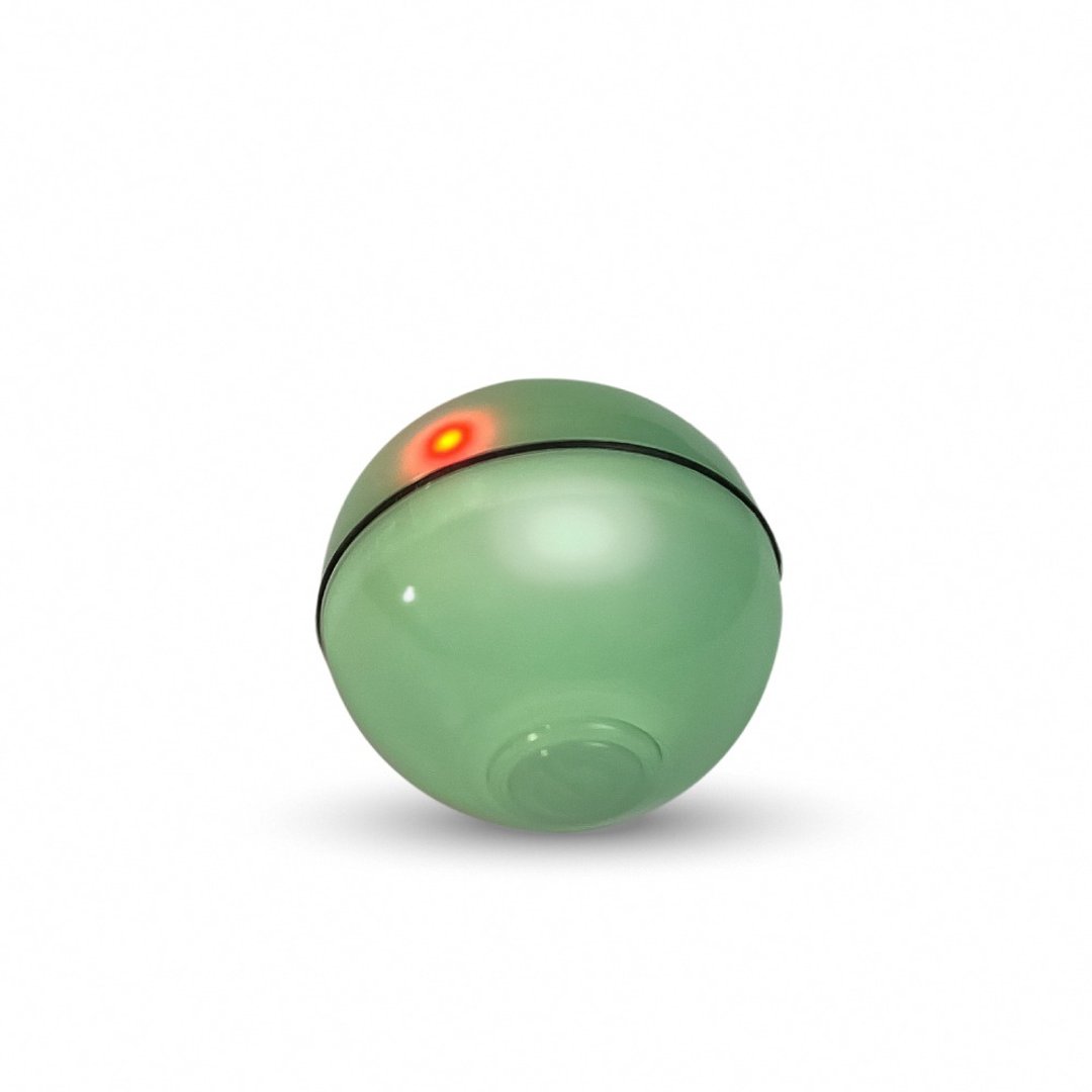 【GREENON】USB电动宠物玩具球 雷射光逗猫球 - 玩具 - 塑料 绿色