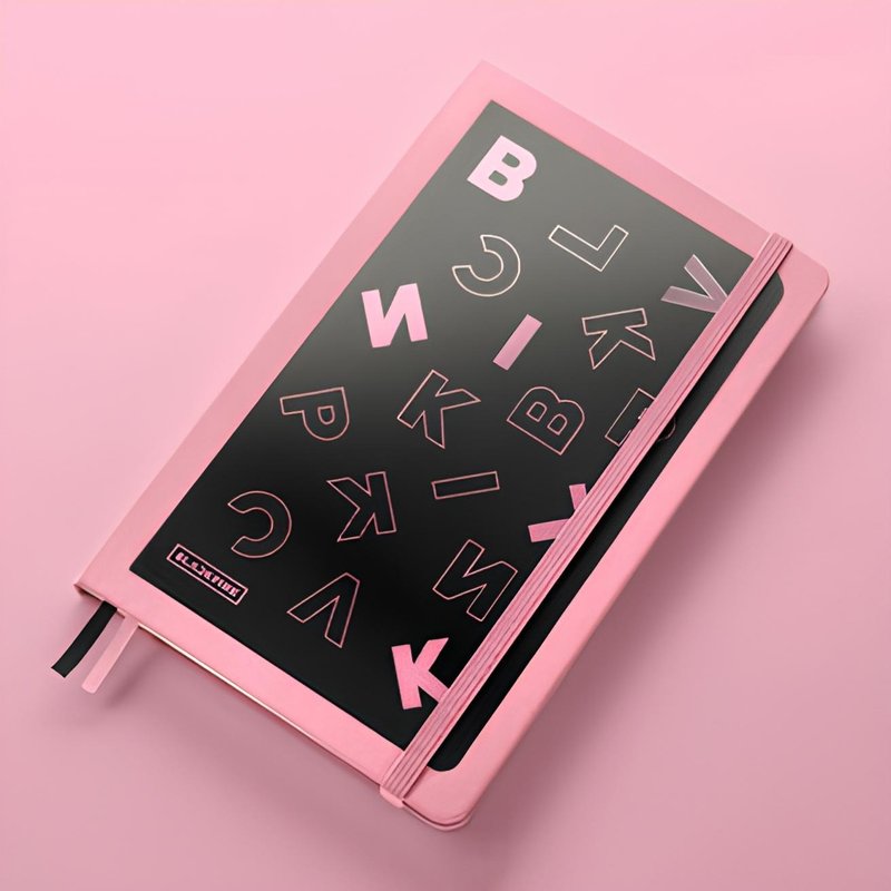 MOLESKINE X BLACKPINK 限量 18 个月手帐  L 型 (内含惊喜限定照片) - 笔记本/手帐 - 纸 黑色