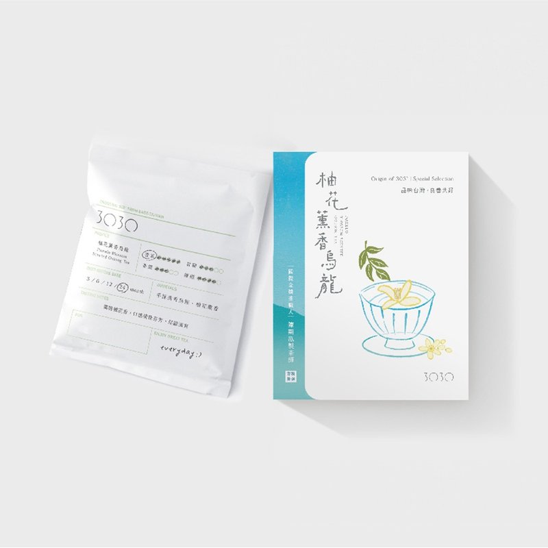 柚花薰香乌龙礼盒 6入 - 茶 - 新鲜食材 