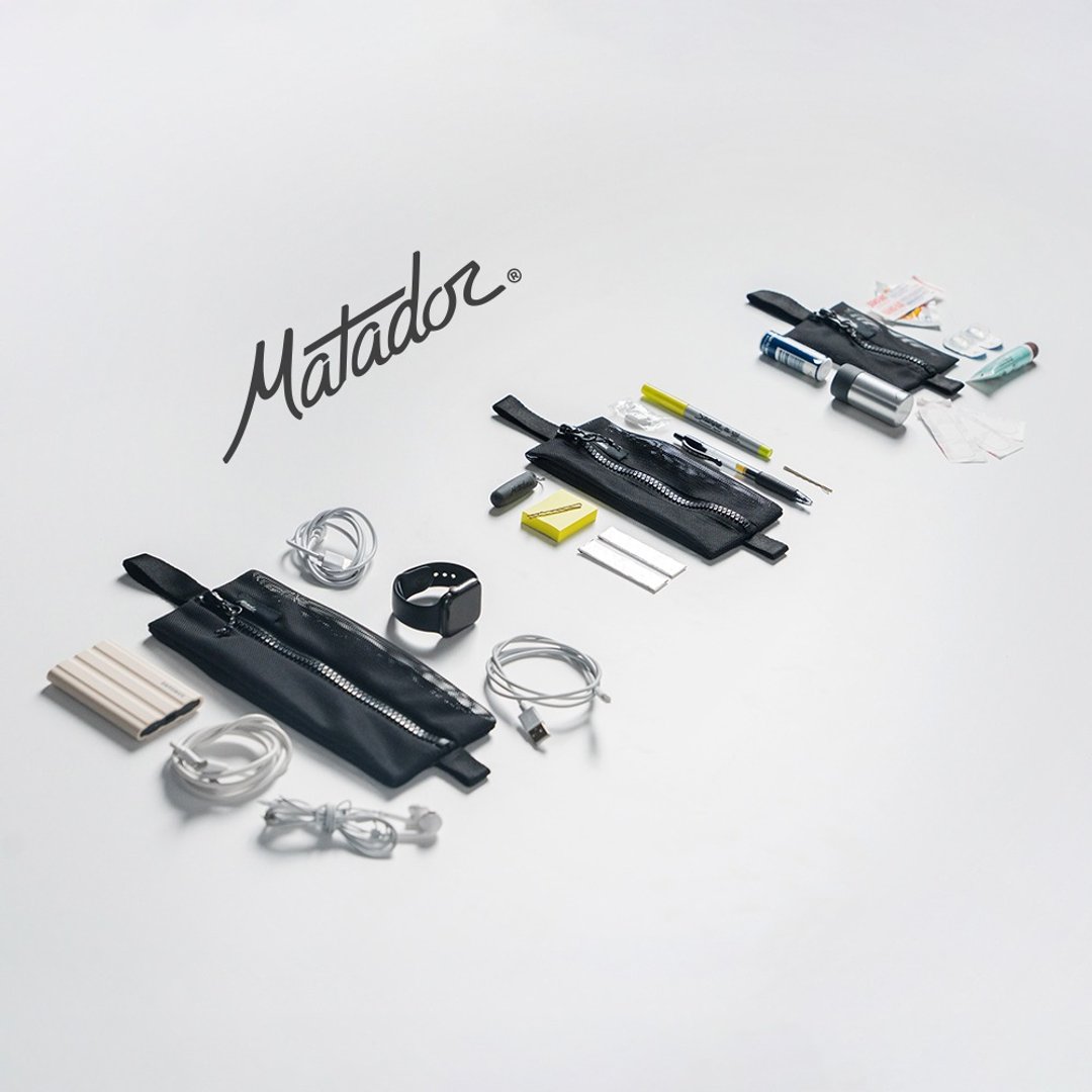 【Matador 斗牛士】Mesh Origanizer Bag Set 网状收纳袋组 - 化妆包/杂物包 - 其他材质 