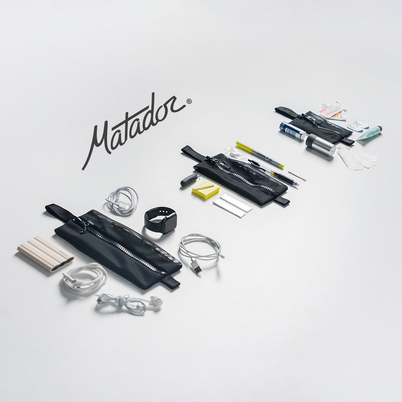 【Matador 斗牛士】Mesh Origanizer Bag Set 网状收纳袋组 - 化妆包/杂物包 - 其他材质 