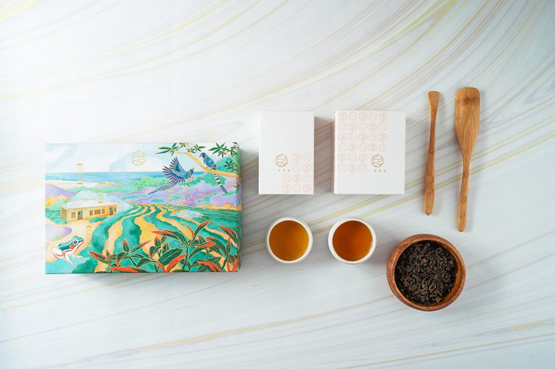【韵焙茶礼】2022年新北严选特色商品_炭焙铁观音x阿里磅红茶 - 茶 - 其他材质 