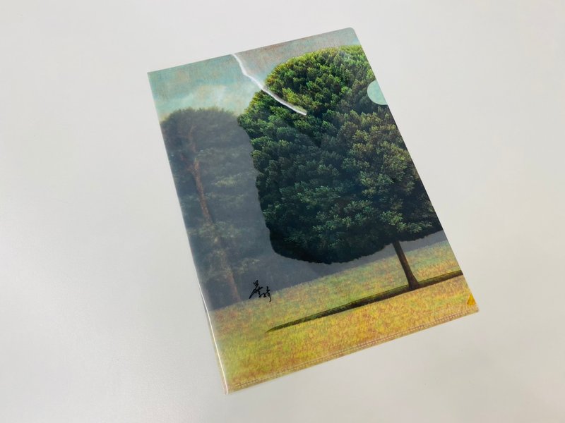 叶子奇 一棵树•纽约上州 艺术资料夹 - 文件夹/资料夹 - 塑料 白色