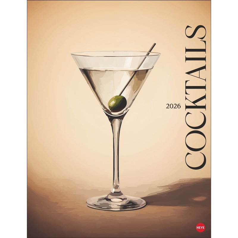 【调酒师的酒谱艺廊】2026月历 - 年历/台历 - 纸 多色
