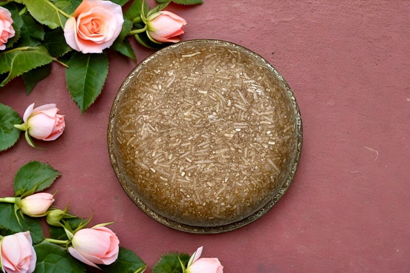 红玉矿泥洗发饼-大马士革玫瑰款 - 肥皂/手工皂 - 其他材质 多色