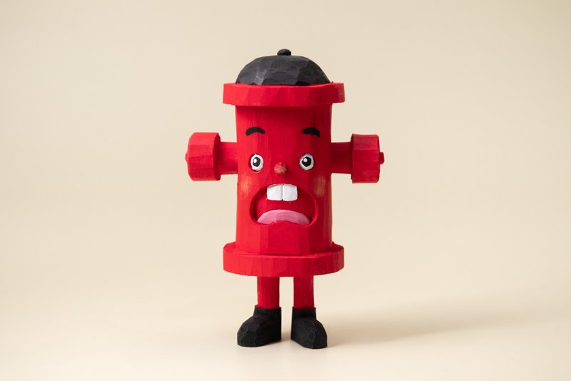 Blaze - 玩偶/公仔 - 木头 红色