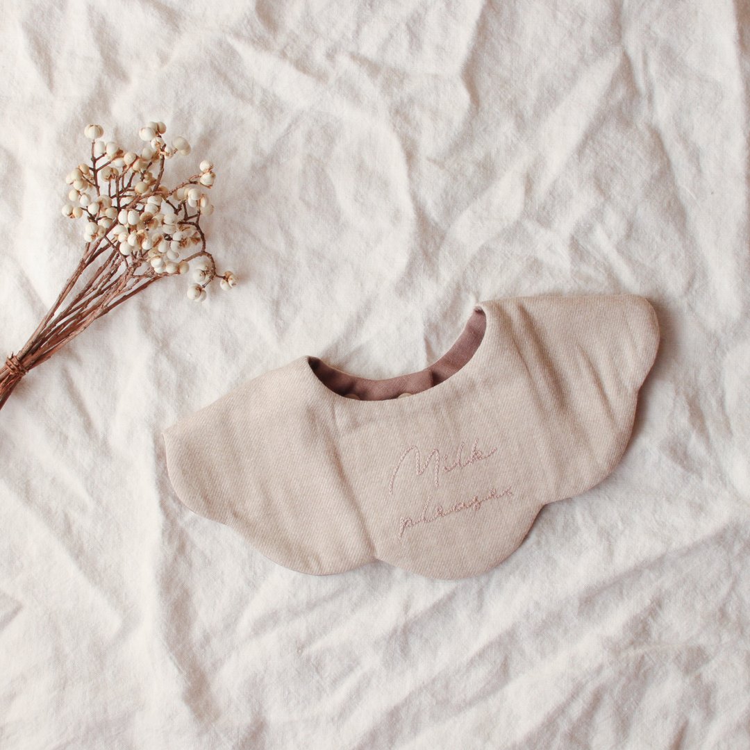 8 layered gauze Handmade Bib. 100% made in Japan. No.010 - 围嘴/口水巾 - 棉 多色