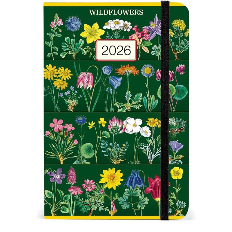 (预购) Cavallini & Co. 2026周计划手帐_A6_WILDFLOWERS - 笔记本/手帐 - 纸 多色