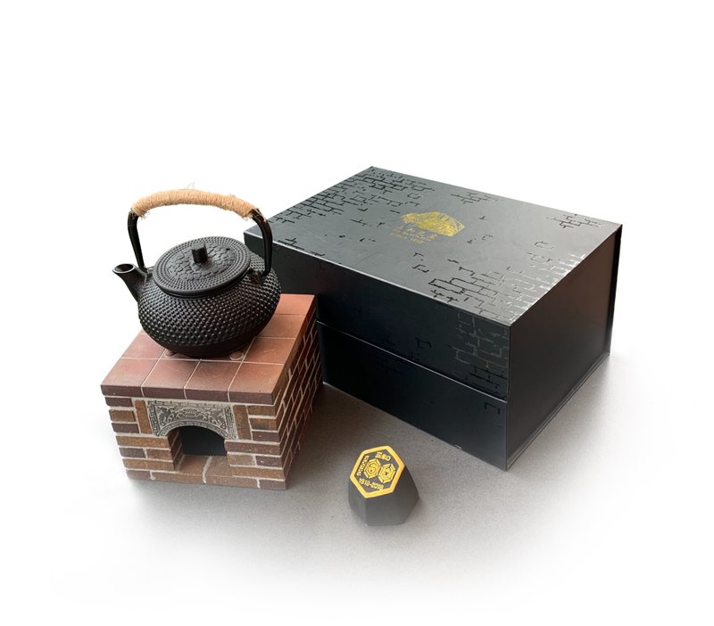 【礼盒组】三和瓦窑百年特款限量小灶(包含茶壶、纸镇)-快速出货 - 茶具/茶杯 - 其他材质 